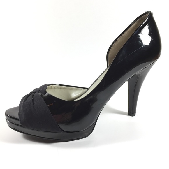 Nine West Platform Peep Toe High Heel Shoes - Picture 2 of 8